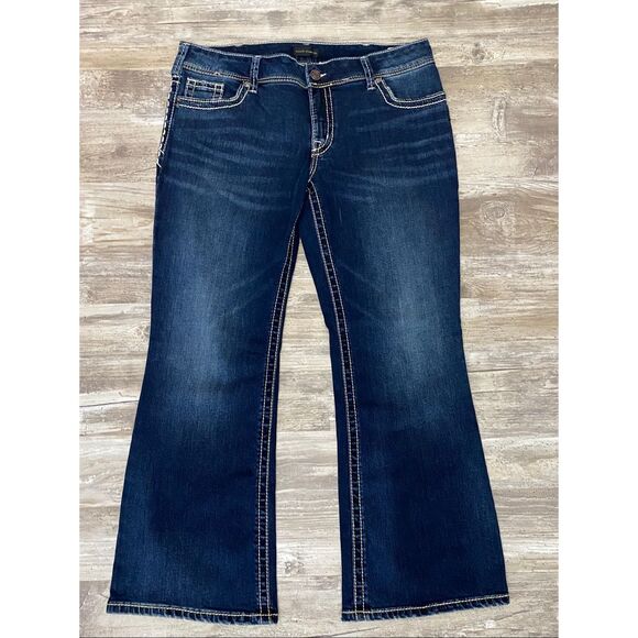 Silver Suki Bootcut Jeans Mid Rise Women’s Sz W36/L30 - Picture 1 of 6